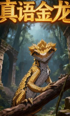 短剧《真语金龙》海报