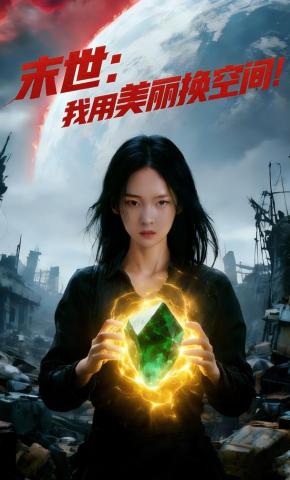 短剧《末世：我用美貌换空间》海报