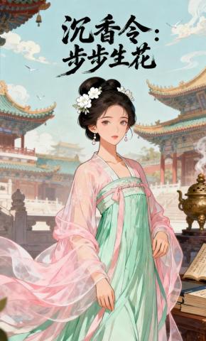 短剧《沉香令：步步生花》海报