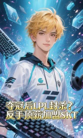 短剧《夺冠后LPL封杀？我直接顶薪加盟SKT》海报