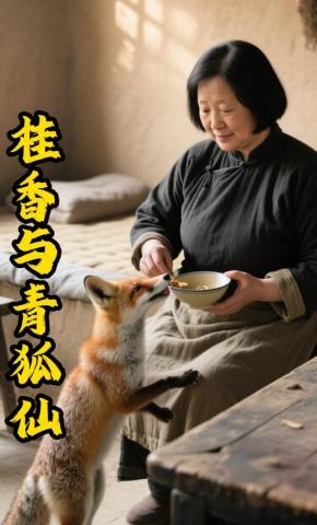 短剧《桂香与青狐仙》海报