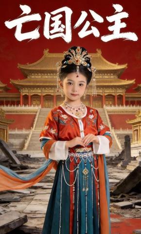 短剧《亡国公主》海报
