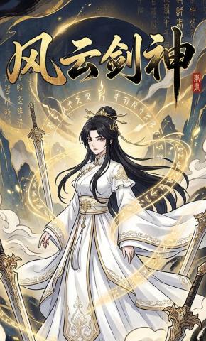 短剧《风云剑神》海报