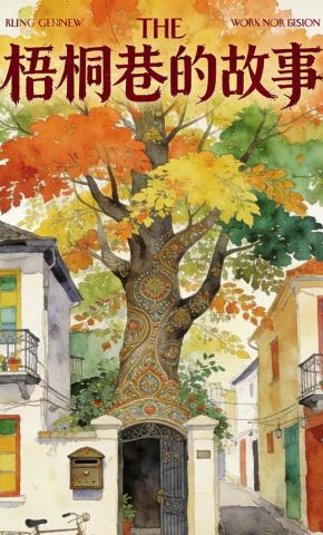 短剧《梧桐巷的故事》海报