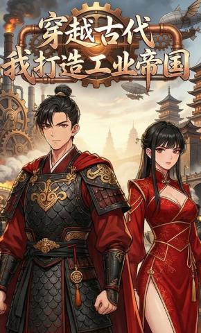 短剧《穿越古代，我打造工业帝国》海报