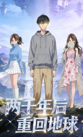 短剧《两千年后重回地球》海报