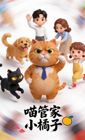 短剧《喵管家 小橘子》海报