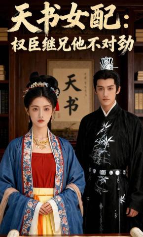 短剧《天书女配：权臣继兄他不对劲》海报