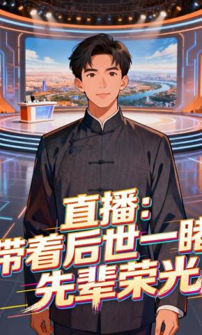 短剧《直播：带着后世一睹先辈荣光》海报