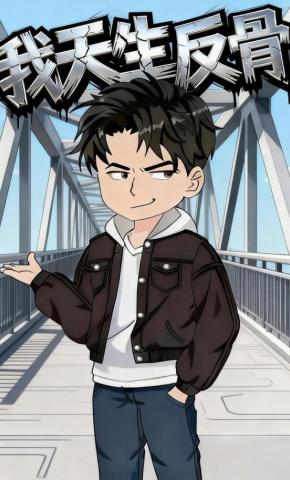 短剧《我天生反骨》海报