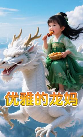 短剧《优雅的龙妈》海报