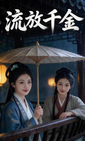 短剧《流放千金》海报
