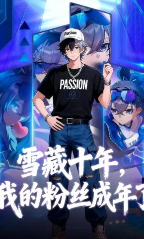 短剧《雪藏十年，我的粉丝成年了》海报