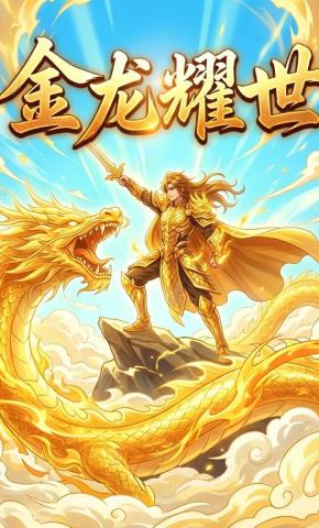 短剧《金龙耀世》海报