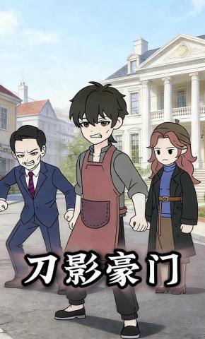 短剧《刀影豪门》海报