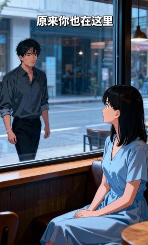 短剧《原来你也在这里》海报