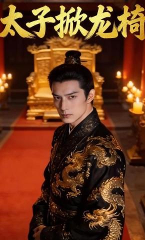 短剧《太子掀龙椅》海报