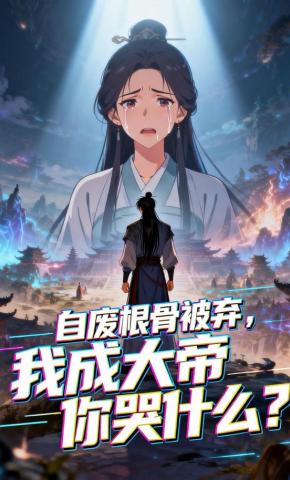 短剧《自废根骨被弃，我成大帝你哭什么？》海报