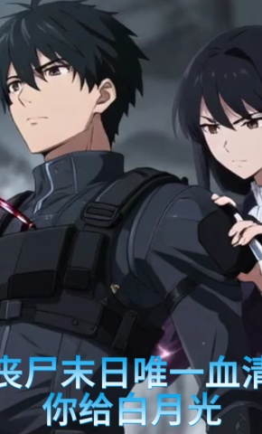 短剧《丧尸末日唯一血清你给白月光》海报