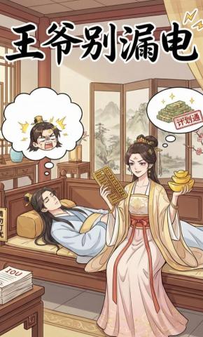 短剧《王爷别漏电》海报