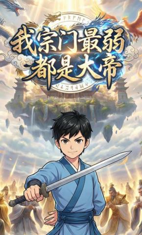 短剧《我宗门最弱都是大帝》海报