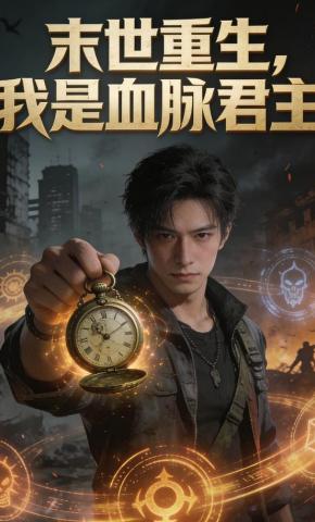 短剧《末世重生，我是血脉君主》海报