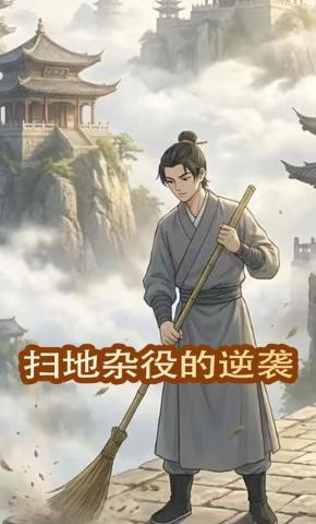 短剧《扫地杂役的逆袭》海报