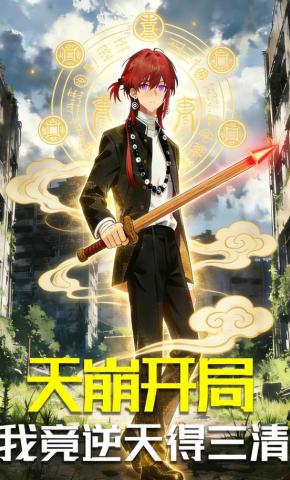 短剧《天崩开局，我竟逆天得三清》海报