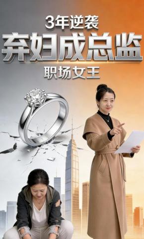 短剧《弃妇成总监》海报