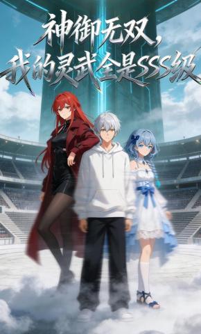 短剧《神御无双，我的灵武全是SSS级》海报