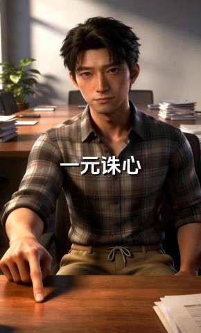 短剧《一元诛心》海报