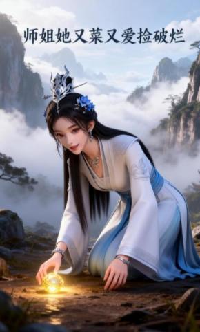 短剧《师姐她又菜又爱捡破烂》海报