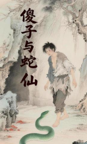 短剧《傻子与蛇仙》海报