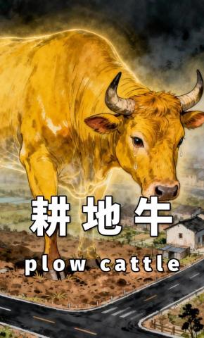 短剧《耕地牛》海报