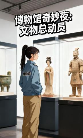 短剧《博物馆奇妙夜：文物总动员》海报