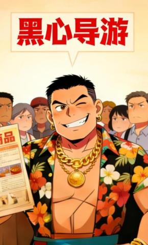 短剧《黑心导游》海报