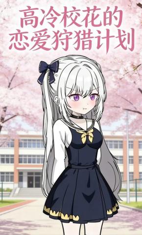短剧《高冷校花的恋爱狩猎计划》海报
