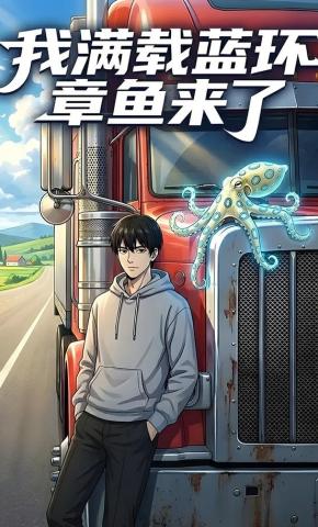 短剧《我满载蓝环章鱼来了》海报