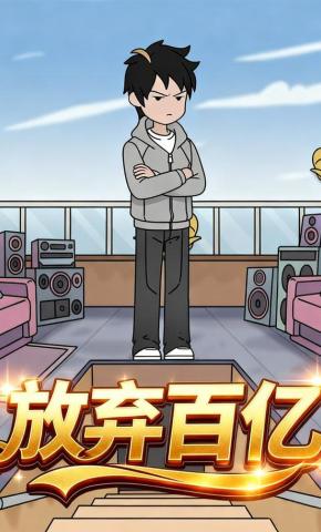 短剧《放弃百亿》海报