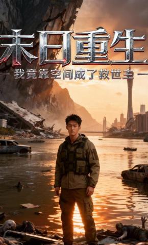 短剧《末日重生：我竟靠空间成了救世主》海报