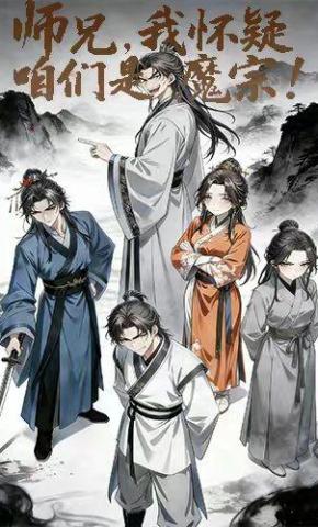 短剧《师兄，我怀疑咱们是魔宗！》海报