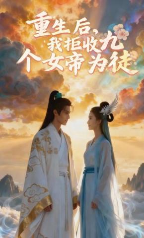 短剧《重生后，我拒收九个女帝为徒》海报