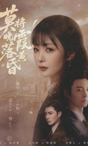 短剧《莫将晚霞落黄昏》海报