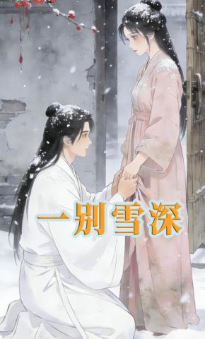 短剧《一别雪深》海报