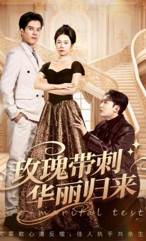 短剧《玫瑰带刺华丽归来》海报