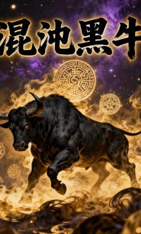 短剧《混沌黑牛》海报