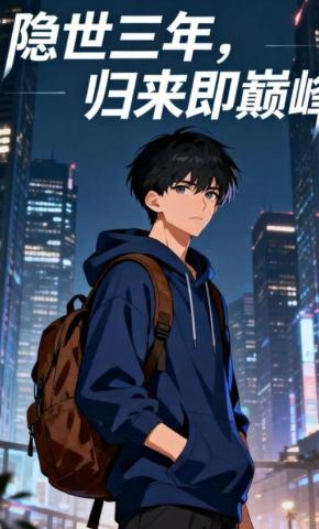 短剧《隐世三年，归来即巅峰》海报