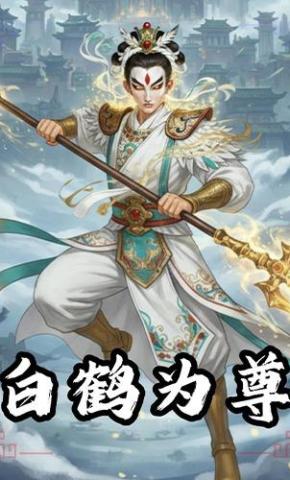 短剧《白鹤为尊》海报