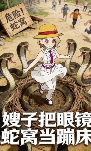 短剧《嫂子把眼镜蛇窝当蹦床》海报