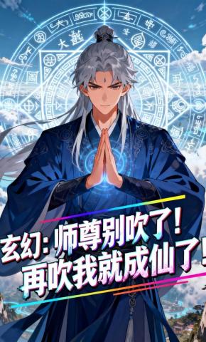 短剧《玄幻：师尊别吹了！再吹我就成仙了》海报